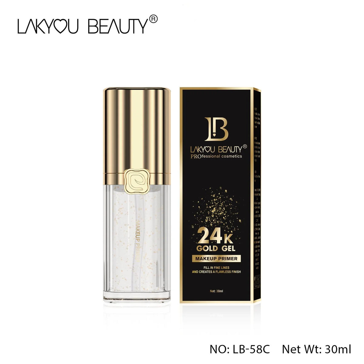 Lakyou Beauty 24K Gold Gel Makeup Primer