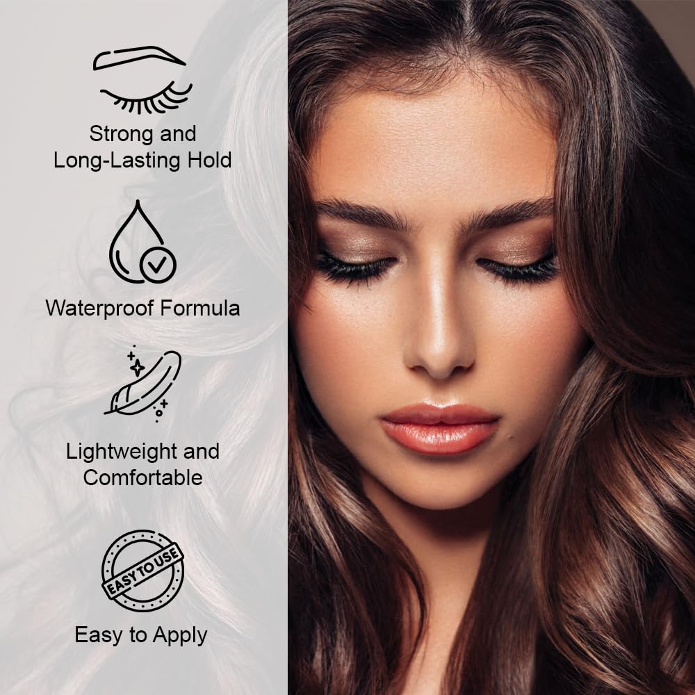 Lakyou Beauty Waterproof Eyelash Glue Clear Tone