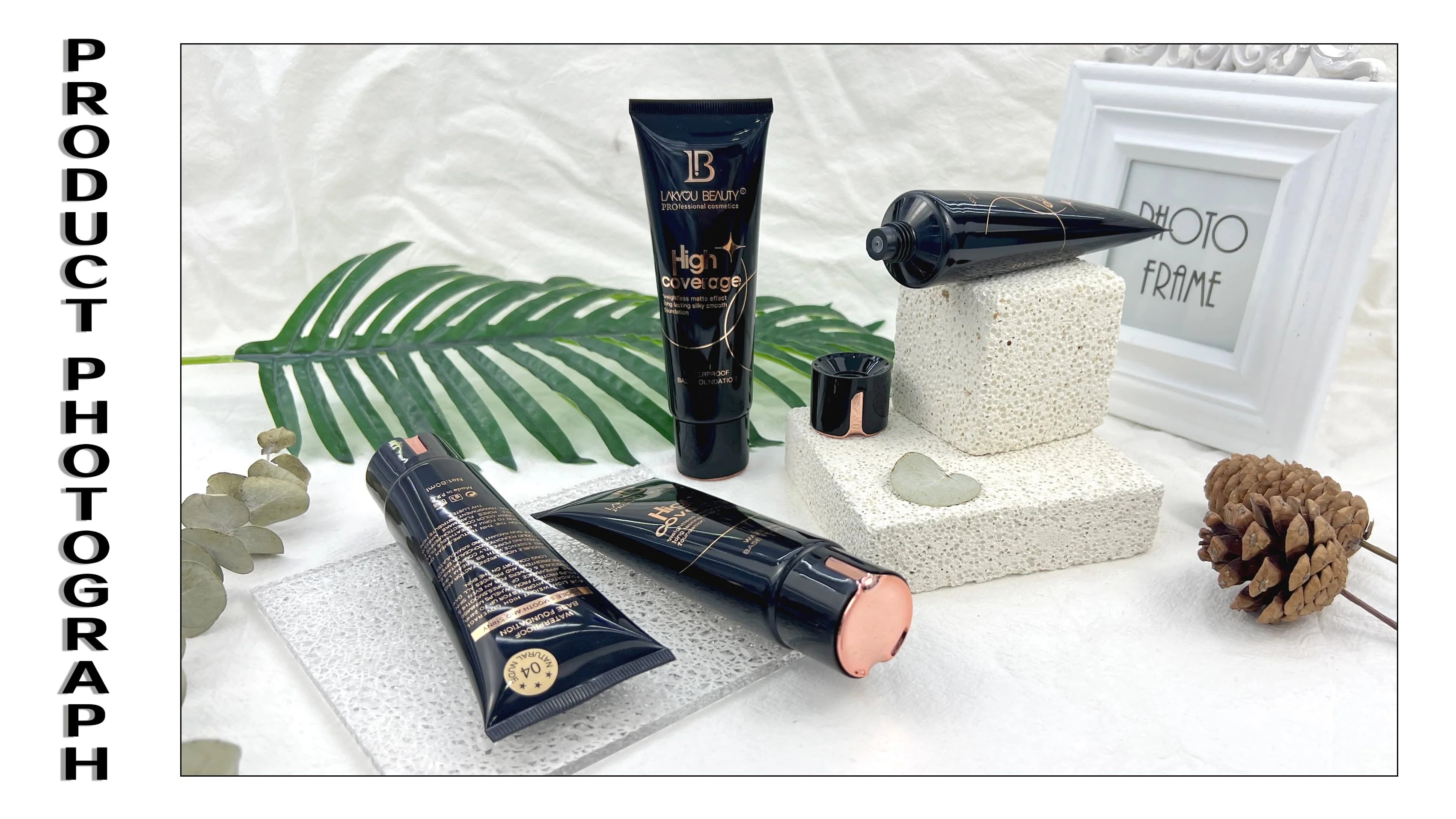Lakyou Beauty High Coverage Waterproof Base Foundation