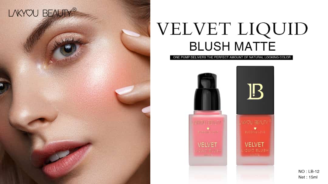 Lakyou Beauty Budding Love Valvet Liquid Matte Blush - 15ml
