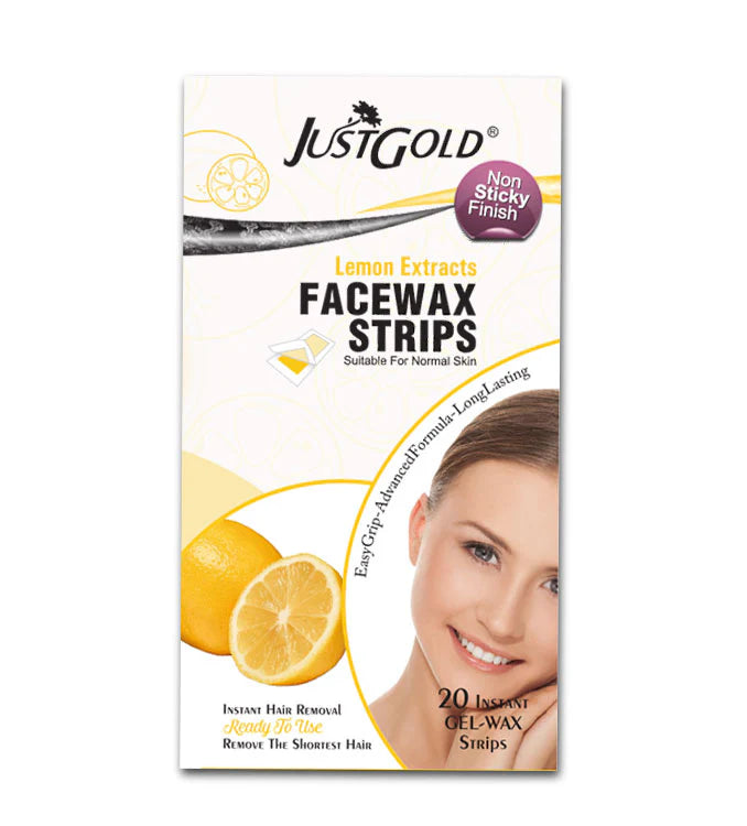 JustGold  Face Wax Strips