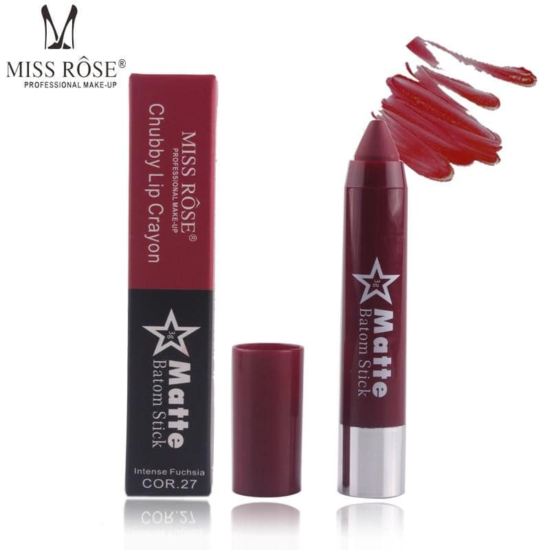 Miss Rose Matte Lip Batom Crayon