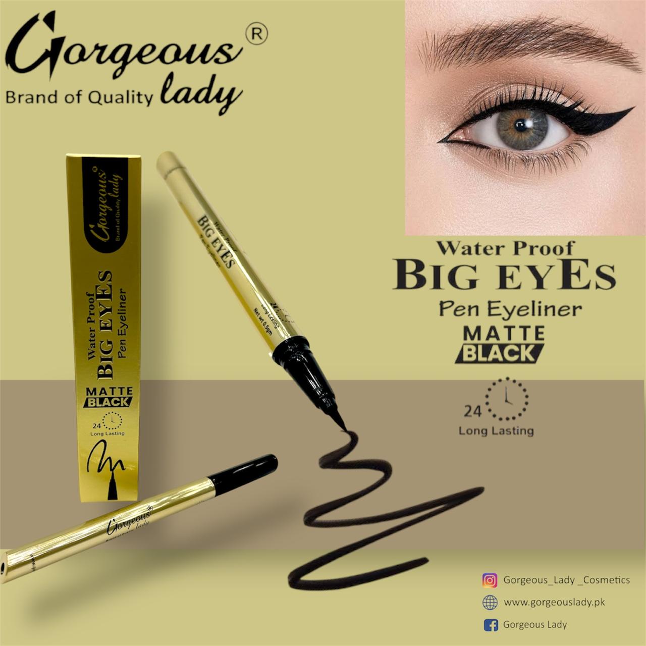 GORGEOUS LADY PEN EYELINER WATERPROOF