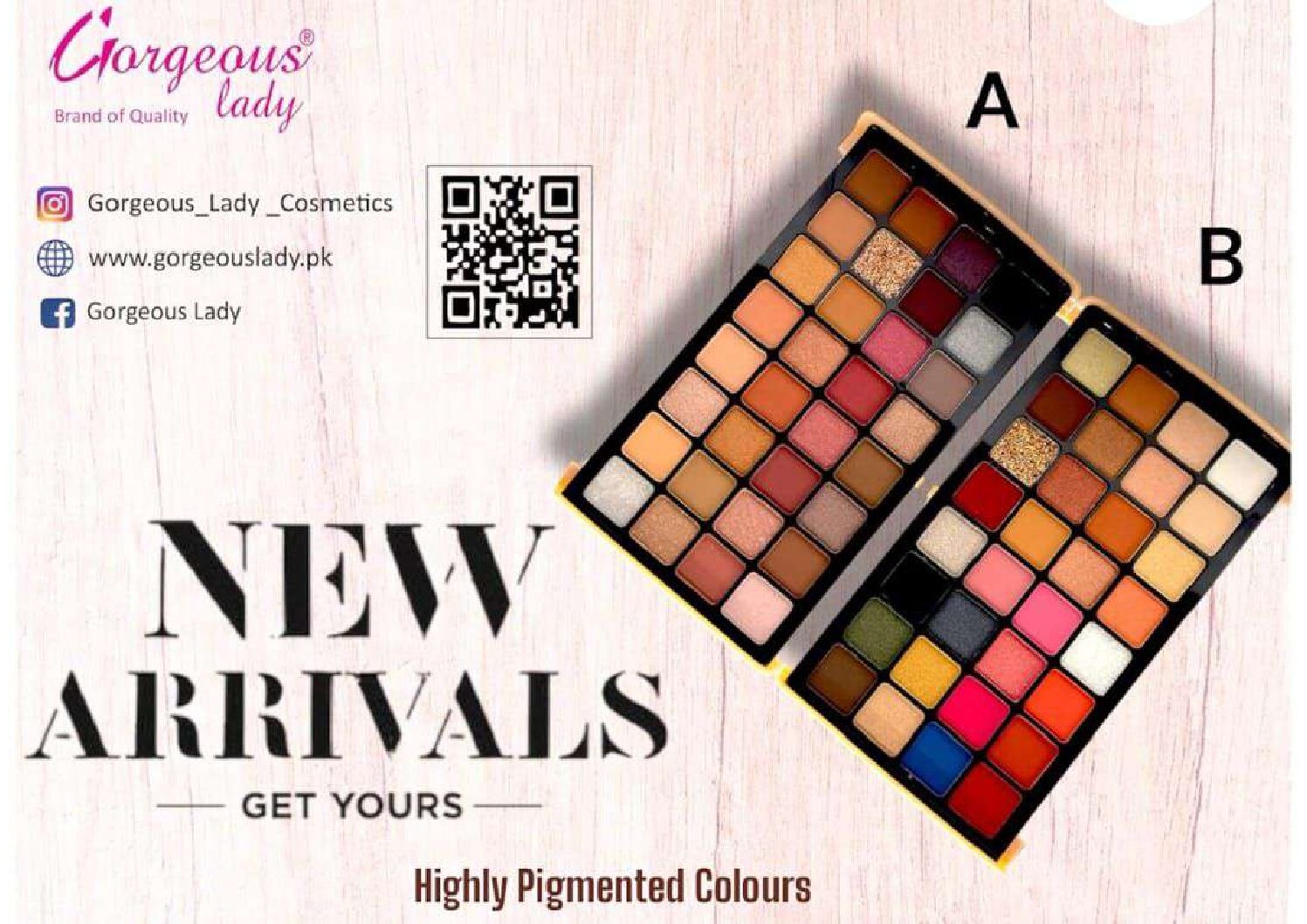 GORGEOUS LADY 32COLOURS EYESHADOW PALETTE