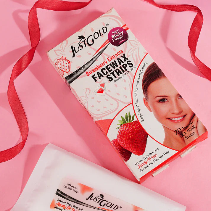 JustGold  Face Wax Strips