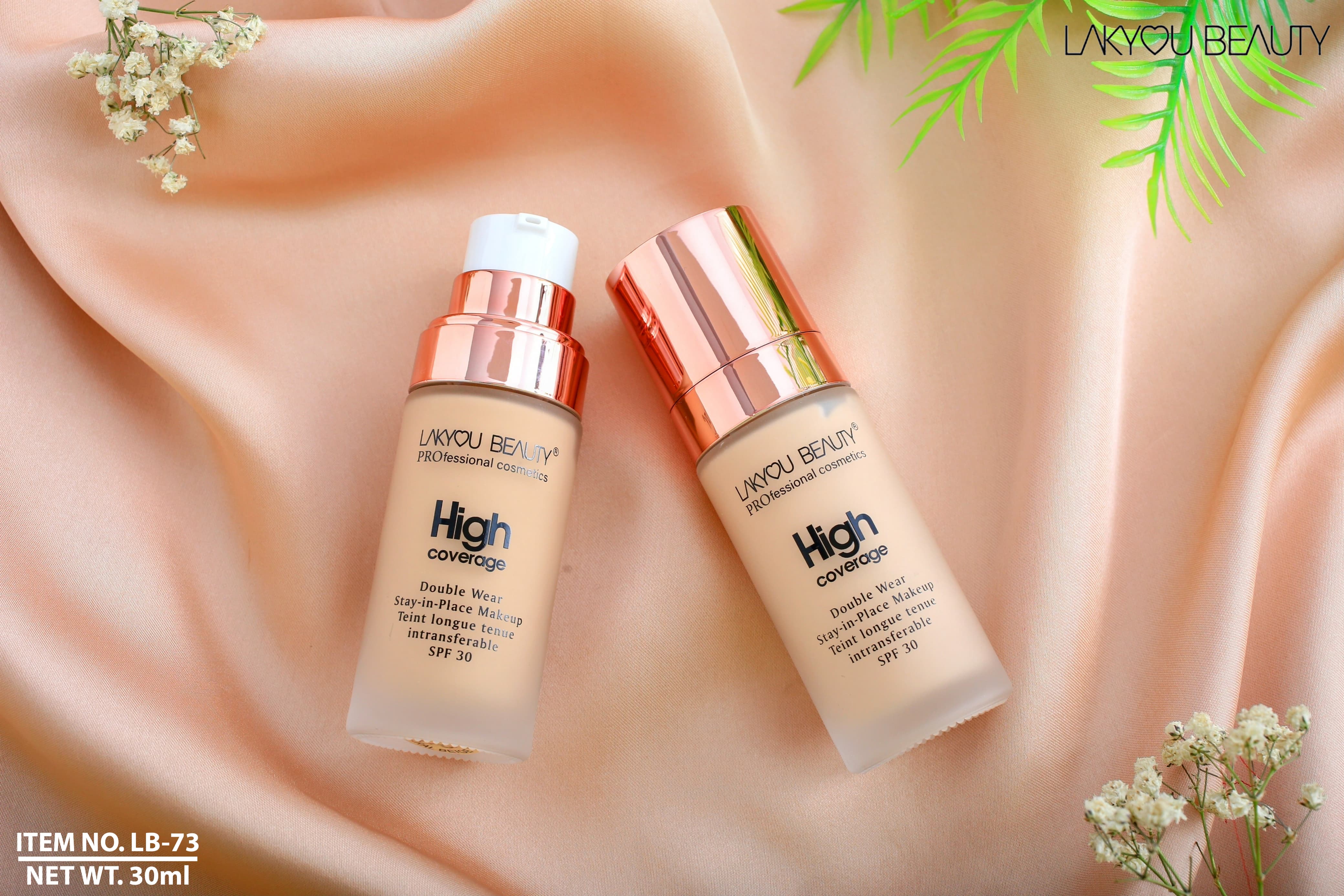 Lakyou Beauty High Coverage Foundation - 30ml