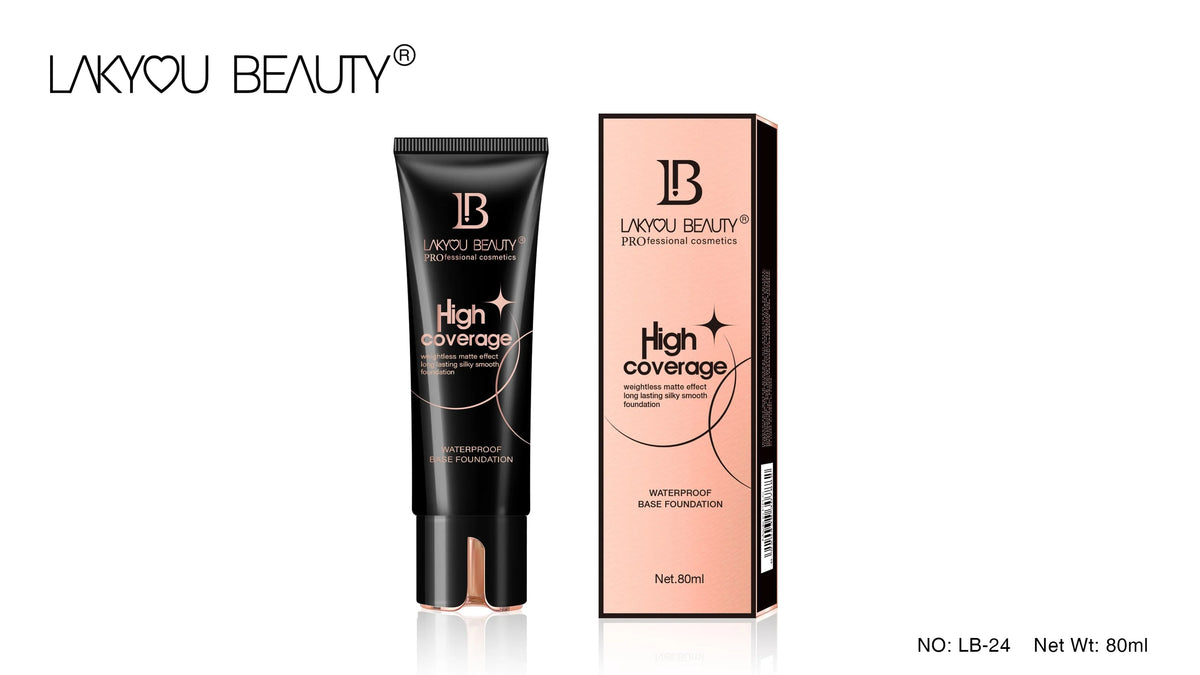 Lakyou Beauty High Coverage Waterproof Base Foundation